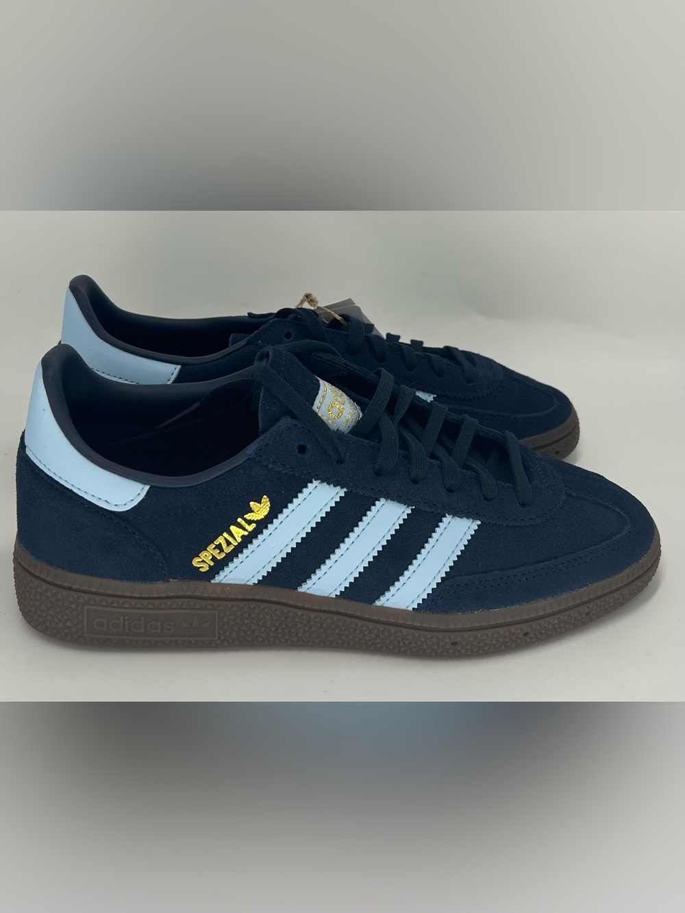 New Adidas Originals Handball Spezial Kids Sneakers ‘Navy' Style IH8011